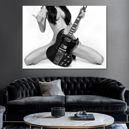 Go Rock Yourself Canvas Wall Art