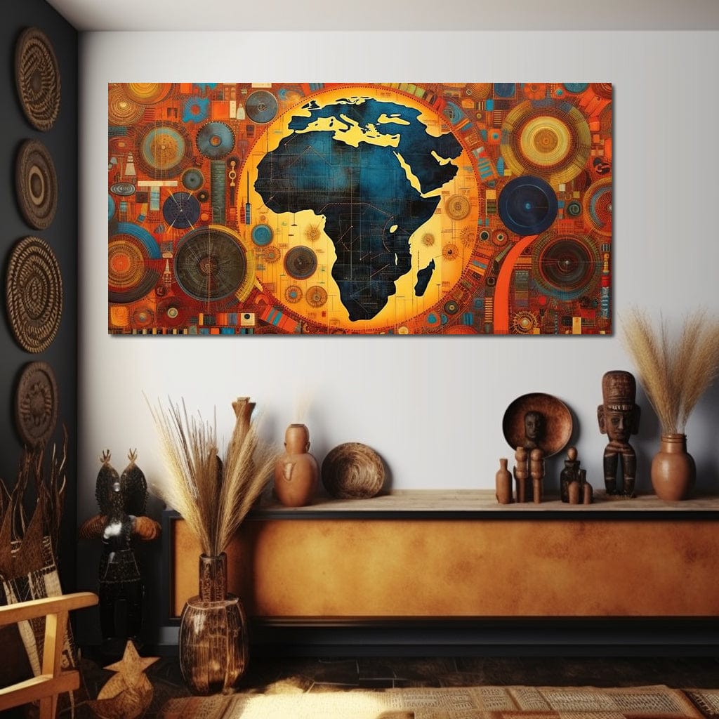 My World Africa Canvas Wall Art