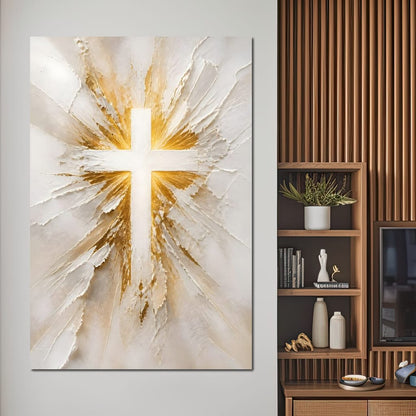 Radiant Light Beyond Death Canvas Wall Art
