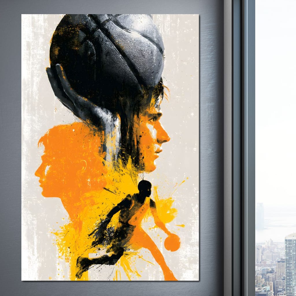 Rise of the Golden Court Hero Canvas Wall Art