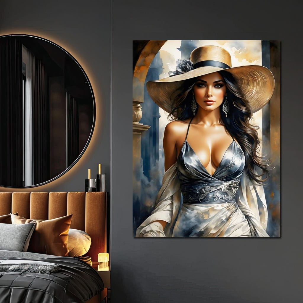 Female Portrait 285 Canvas Wall Art