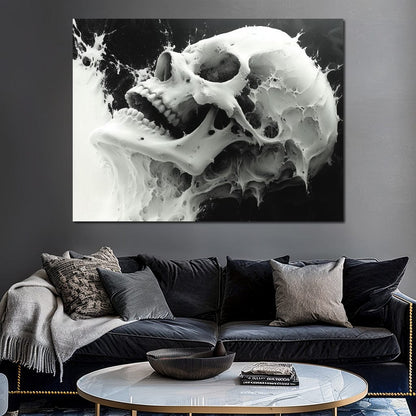 Momento Mori Canvas Wall Art