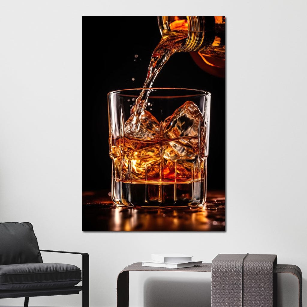 Whiskey's Ethereal Canvas Wall Art