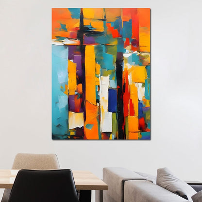 Colorful Modern Art 008 Canvas Wall Art