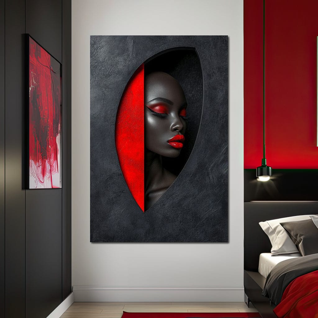 Scarlet Whisper Canvas Wall Art