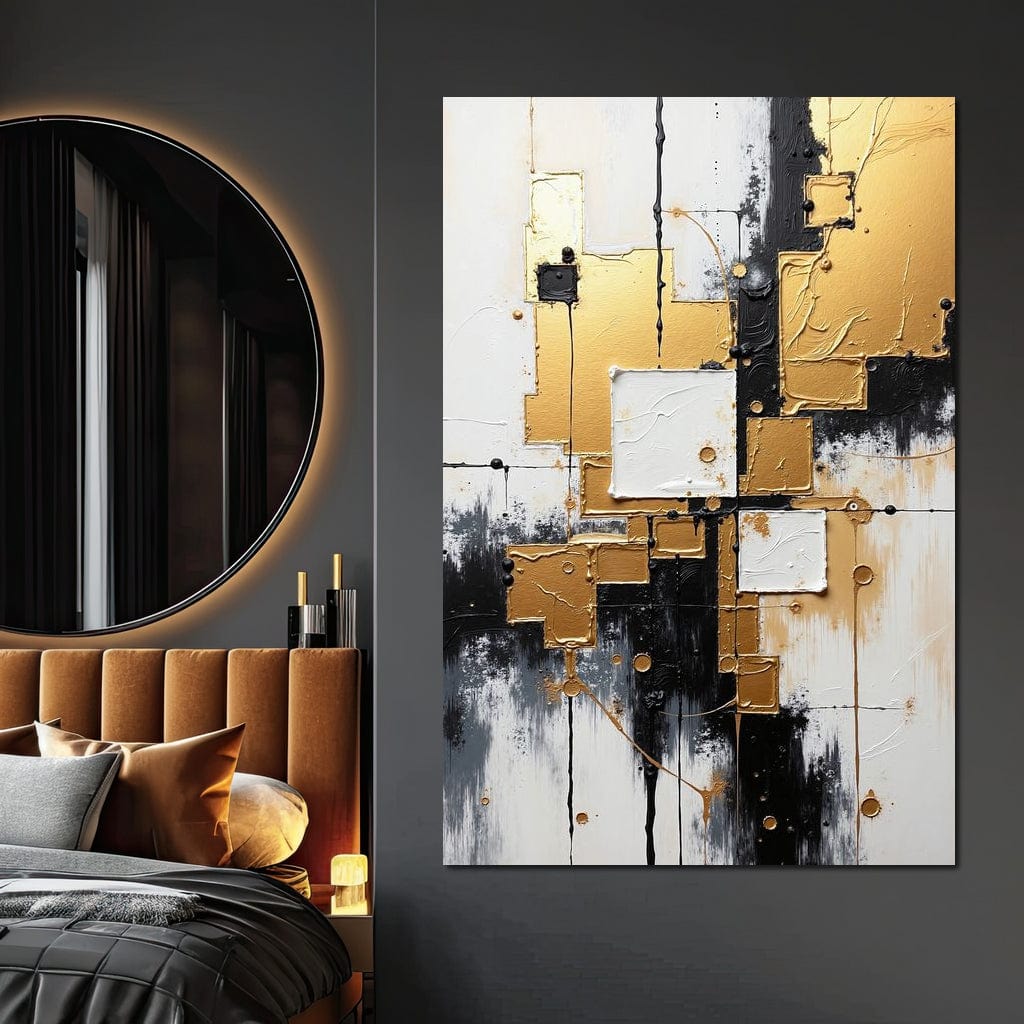 Fragments of Light Canvas Wall Art
