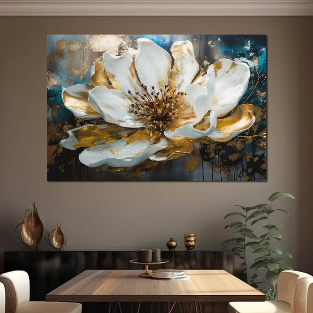 Elegant Flower Bloom 13 Canvas Wall Art