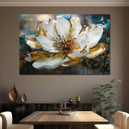 Elegant Flower Bloom 13 Canvas Wall Art