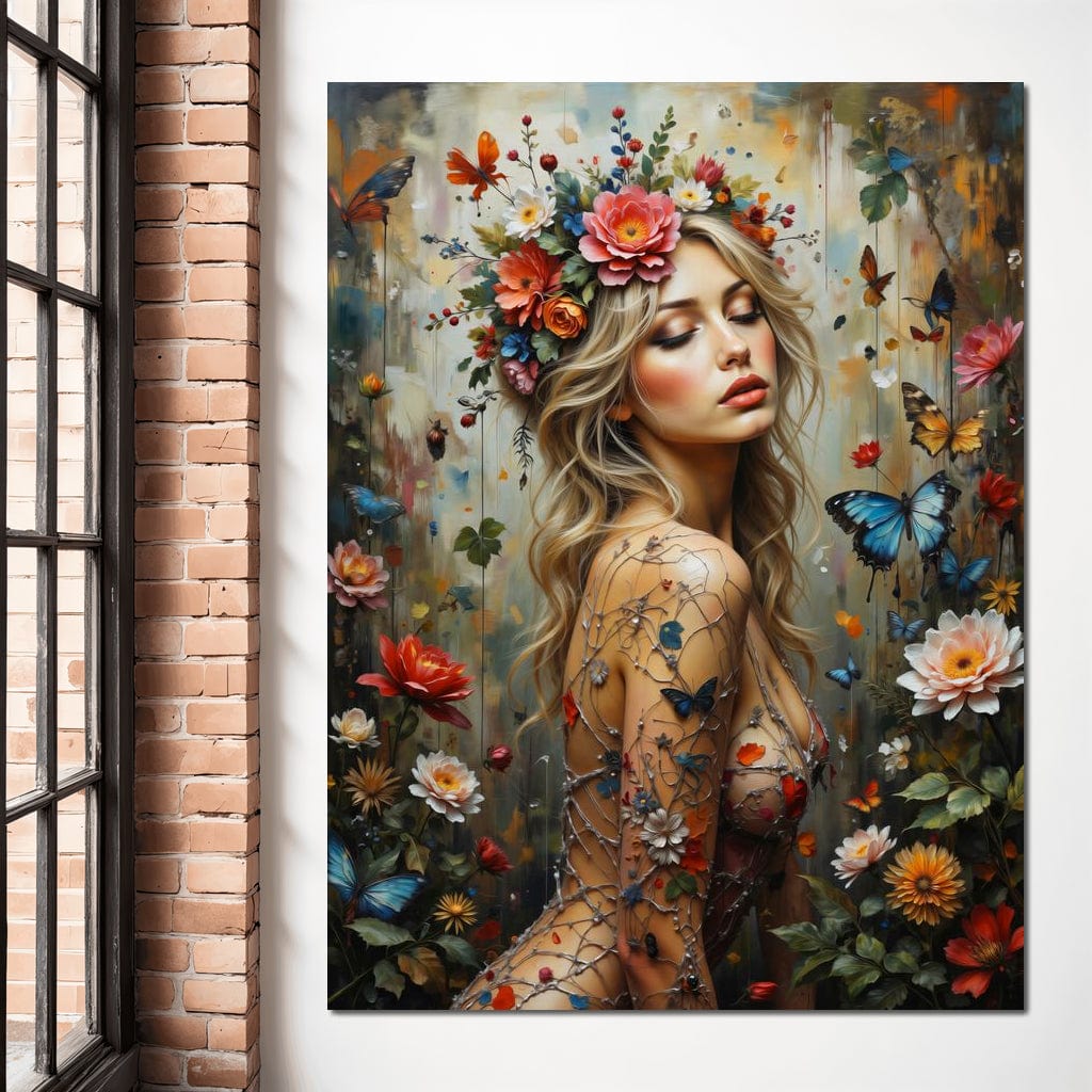 Female Portrait 335 Canvas Wall Art