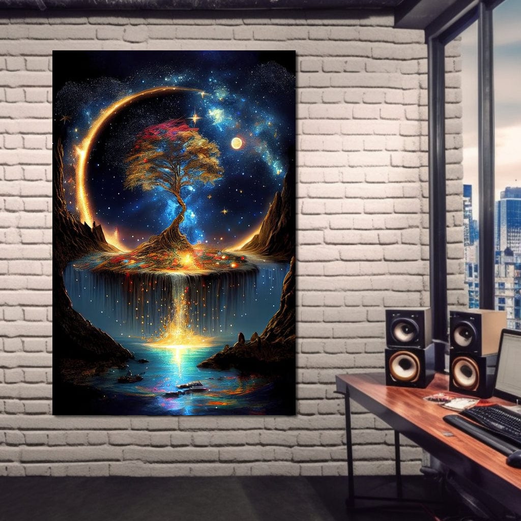 Mythical Tree Canvas Wall Art