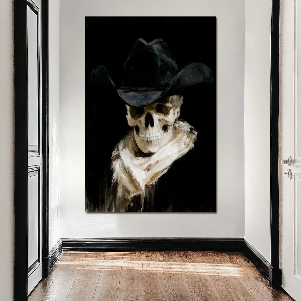 Last Ride of the Pale Outlaw Canvas Wall Art