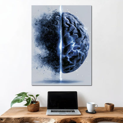 Fractured Reason Before The Storm Canvas Wall Art