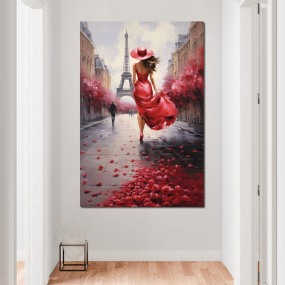 Mystery Elegance Canvas Wall Art