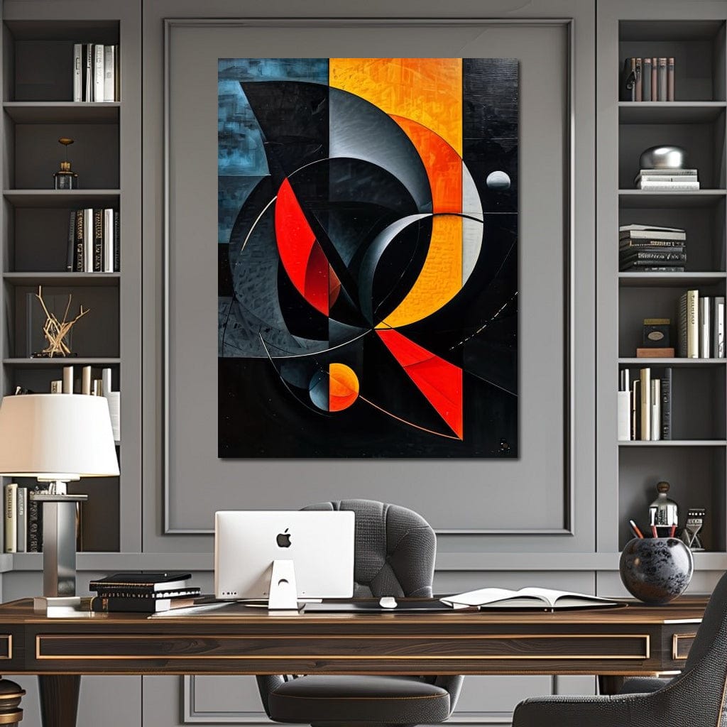 Colorful Modern Art 047 Canvas Wall Art