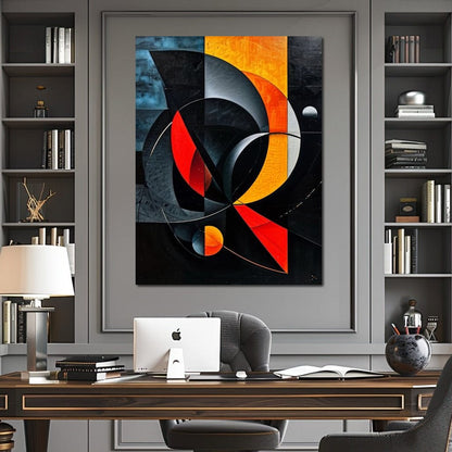 Colorful Modern Art 047 Canvas Wall Art