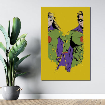 Superheroes Canvas Wall Art