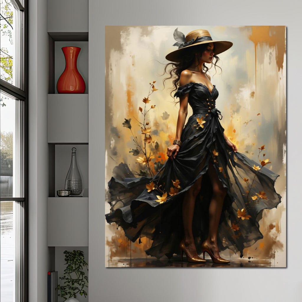 Female Portrait 325 Canvas Wall Art