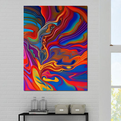 Colorful Contemporary Art 242 Canvas Wall Art