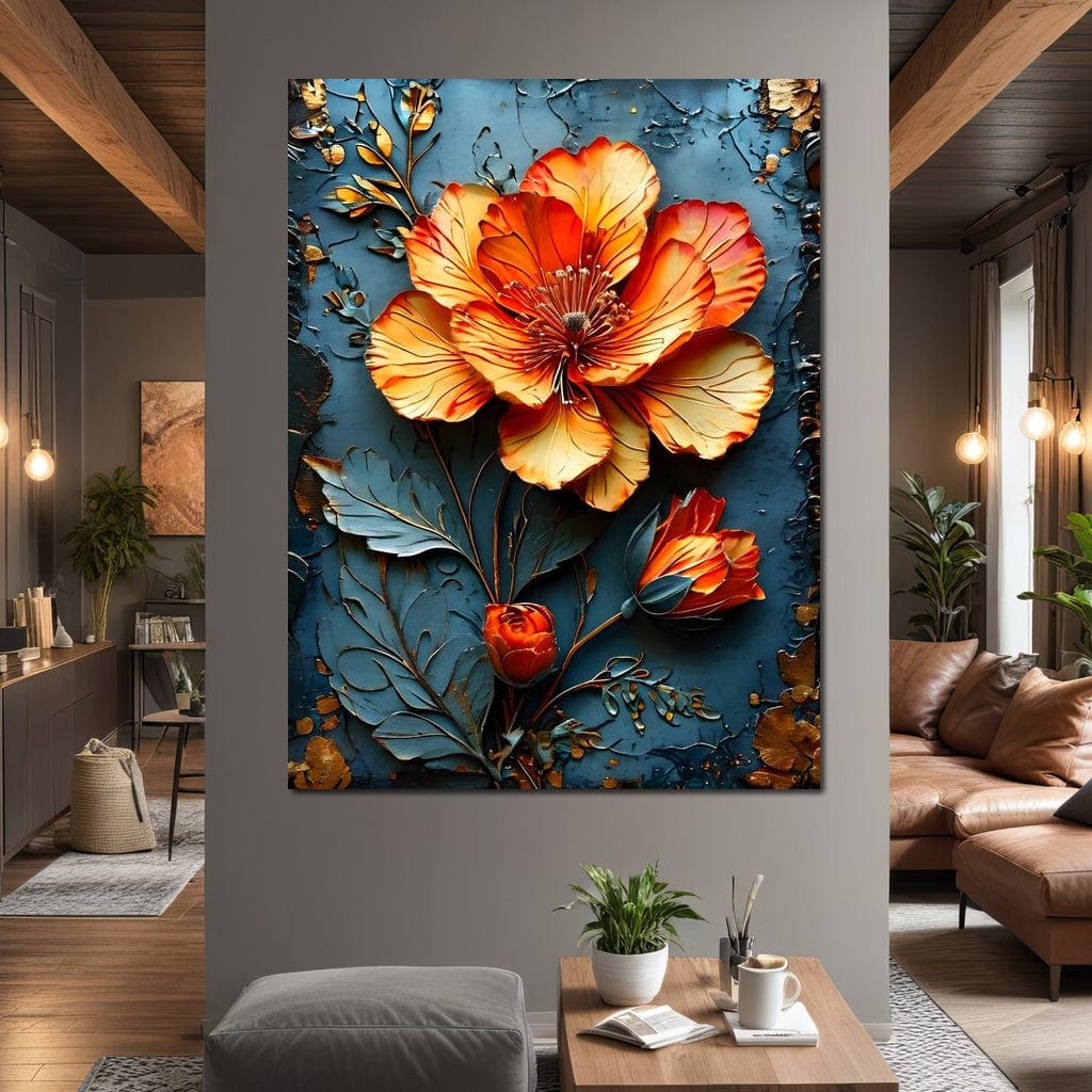 Summer Blossom 001 Canvas Wall Art