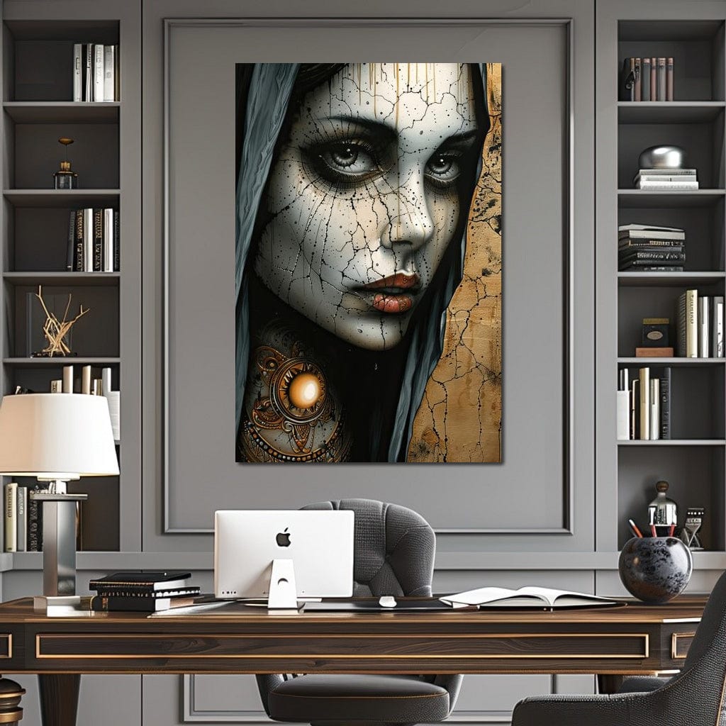 Fractal Essence Unveiled Canvas Wall Art