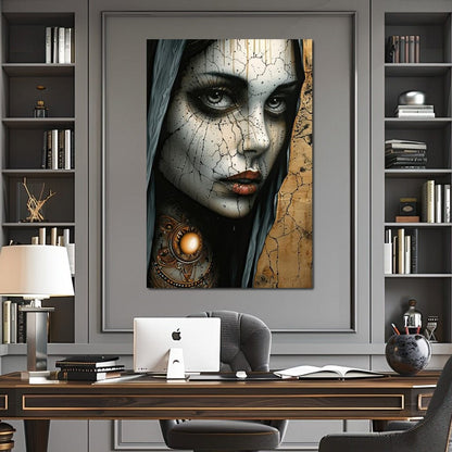 Fractal Essence Unveiled Canvas Wall Art