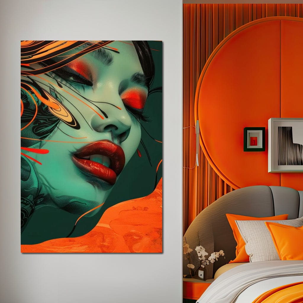 Celestial Muse Canvas Wall Art