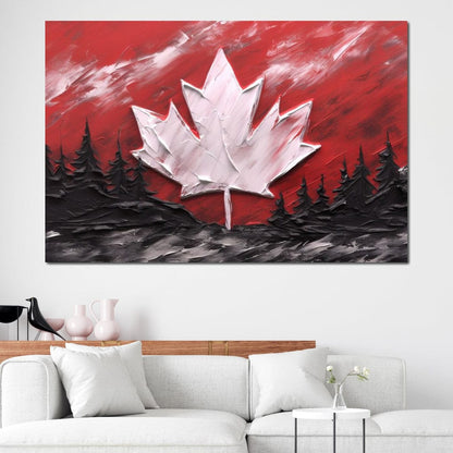Canadian Landscape Canvas Wall Art