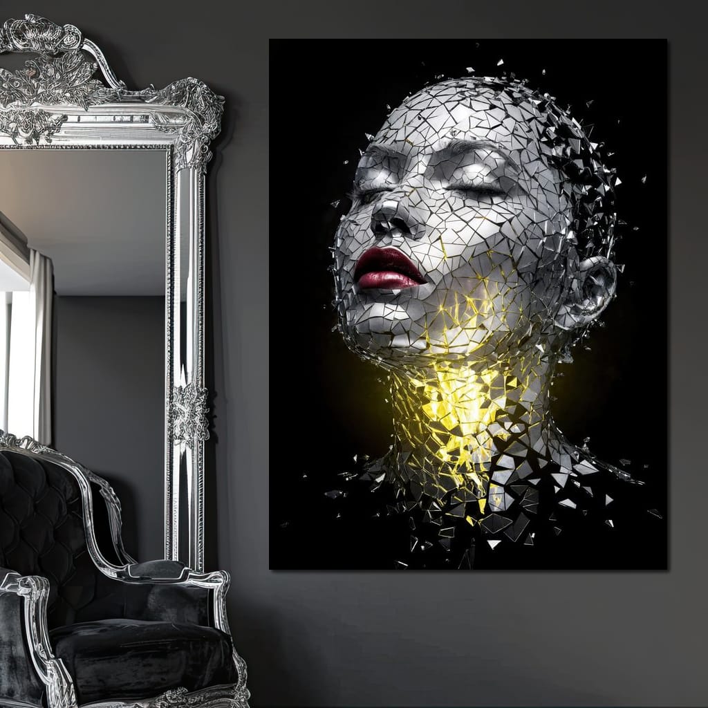 Kintsugi of the Soul Canvas Wall Art