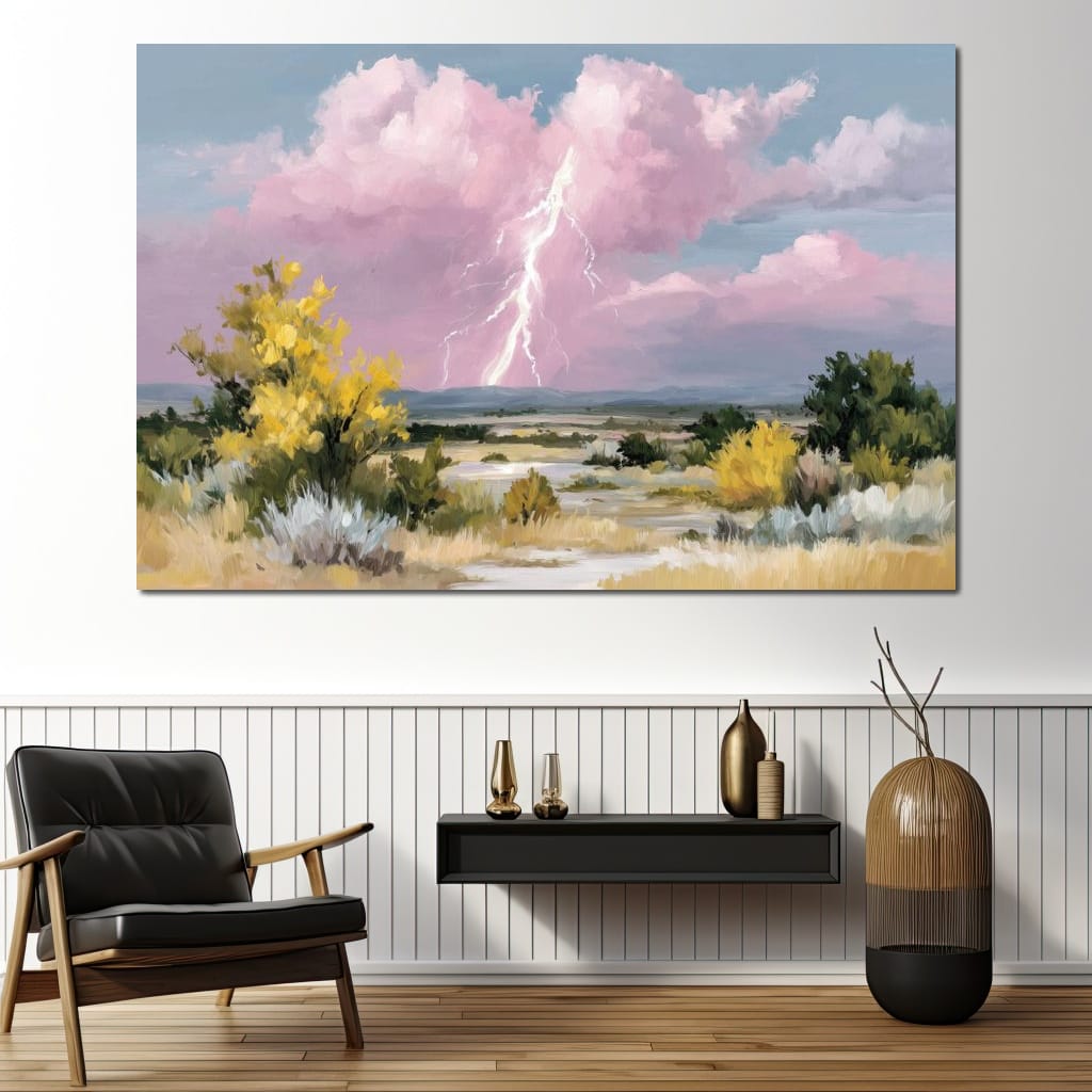 Desert Stormlight Skybreak Canvas Wall Art
