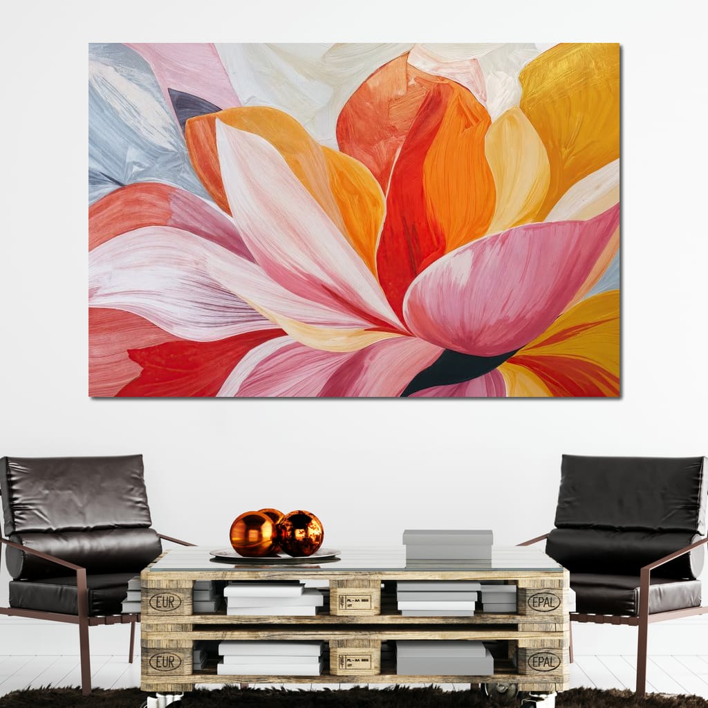 The Modern Magnolia Canvas Wall Art