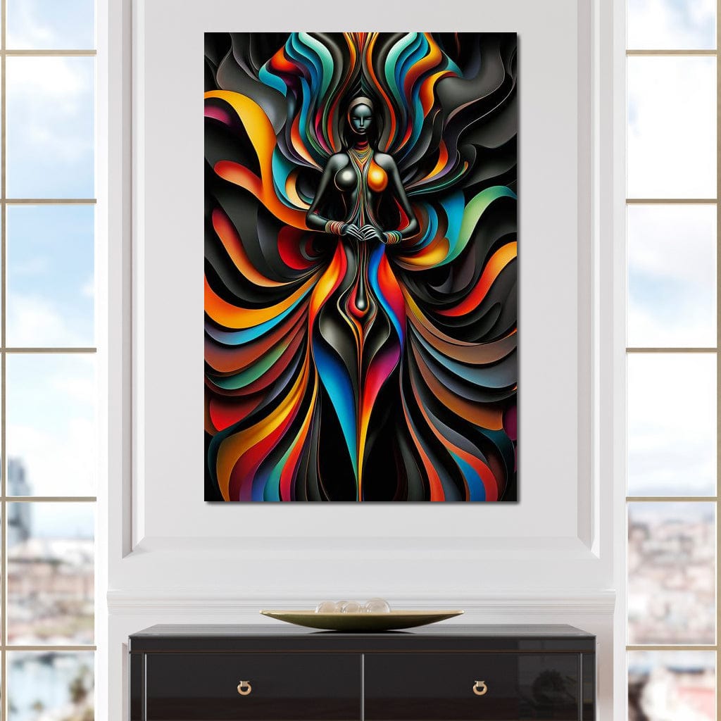 Female Portrait 086 Canvas Wall Art