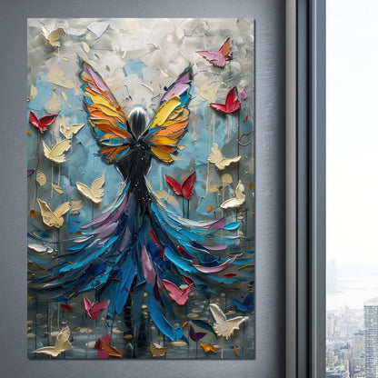 Butterfly Emergence Sonata Canvas Wall Art
