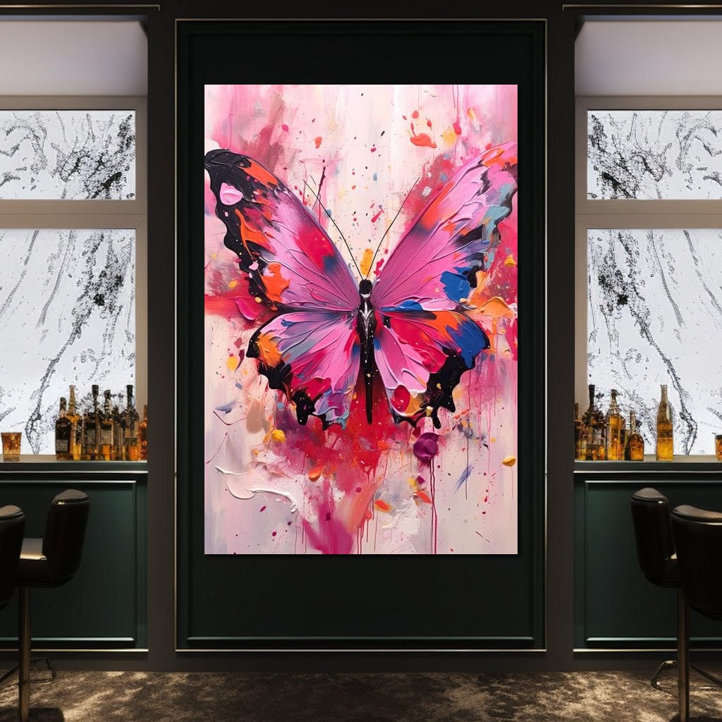 Radiant Winged Dreams Canvas Wall Art