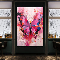 Radiant Winged Dreams Canvas Wall Art