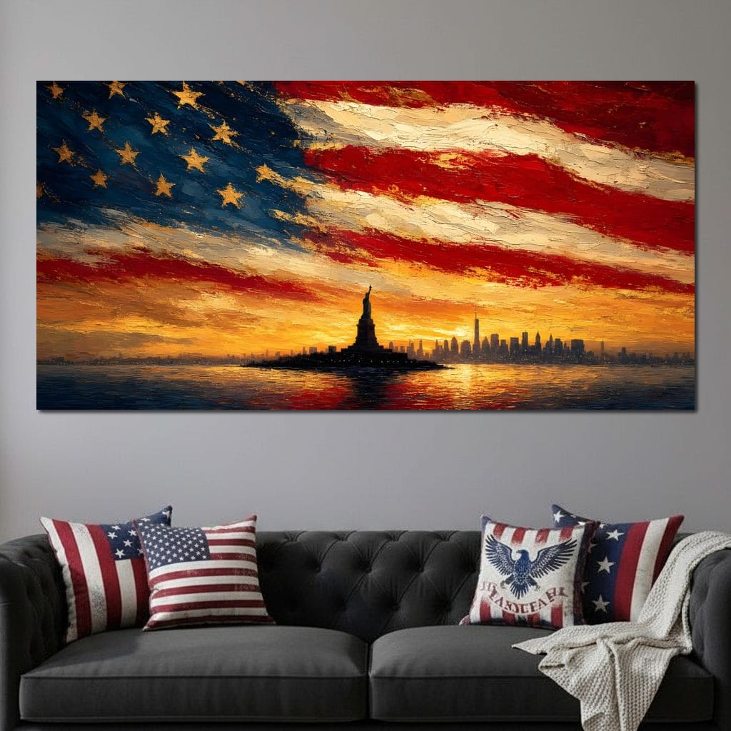 Legacy of the Golden Harbor Canvas Wall Art