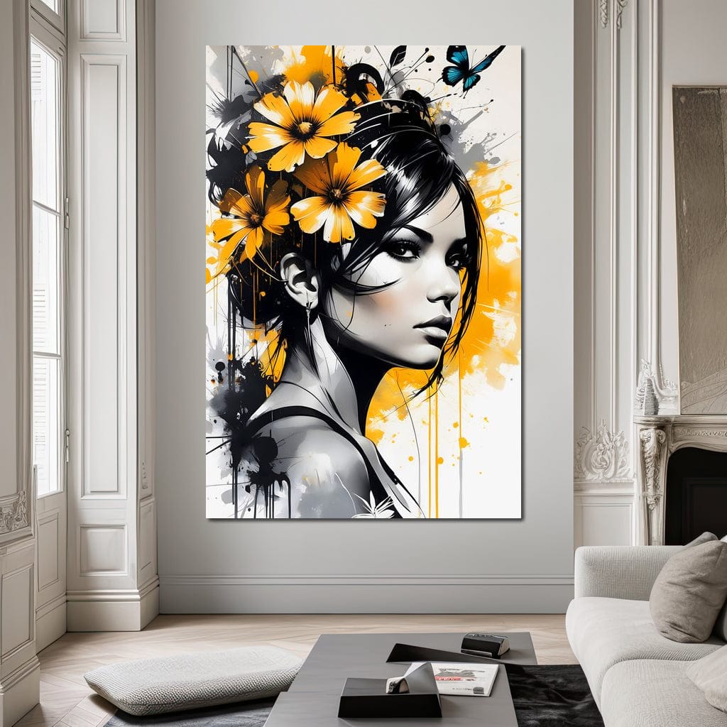 Female Portrait 262 Canvas Wall Art
