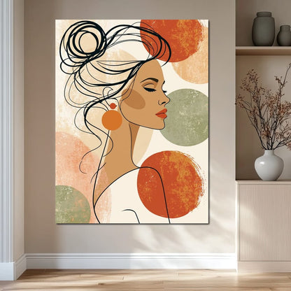 Reflections of a Soft Summer Evening Canvas Wall Art