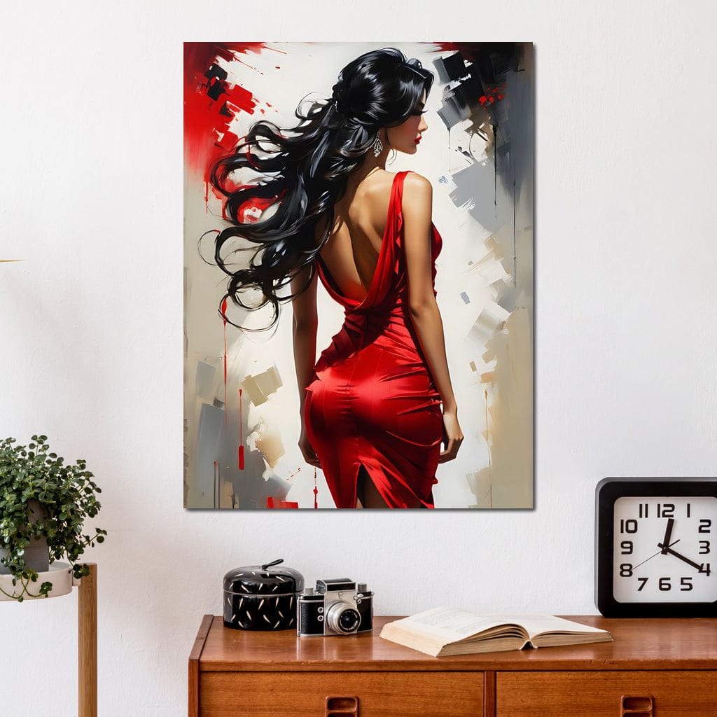 Women in Portraiture Canvas Wall Art