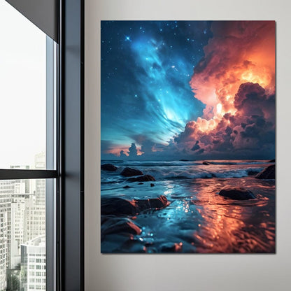 In the beginning Canvas Wall Art