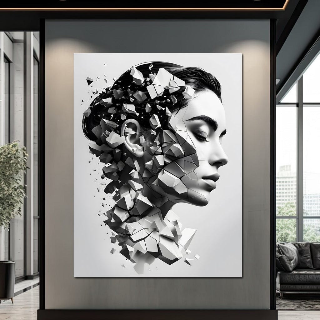 Female Portrait 321 Canvas Wall Art
