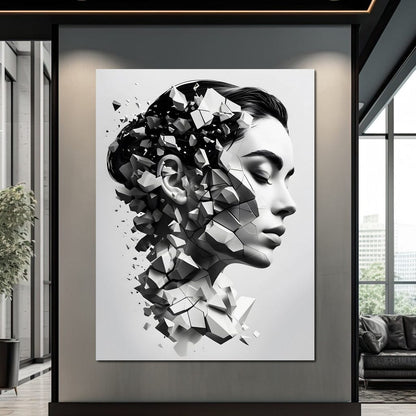 Female Portrait 321 Canvas Wall Art