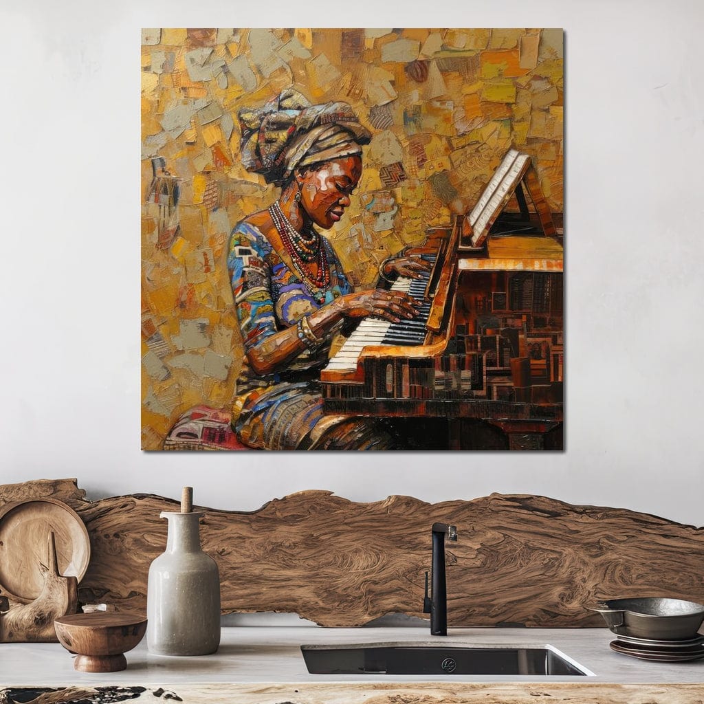 Rhythms of Tradition Canvas Wall Art