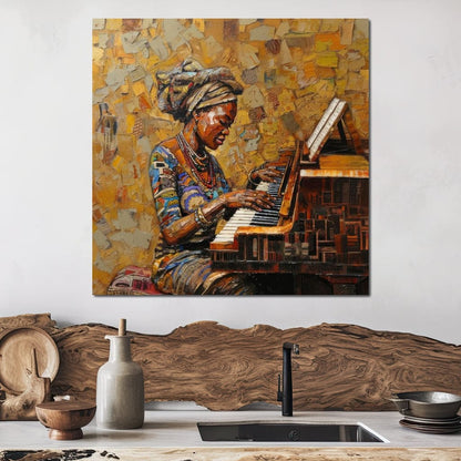 Rhythms of Tradition Canvas Wall Art