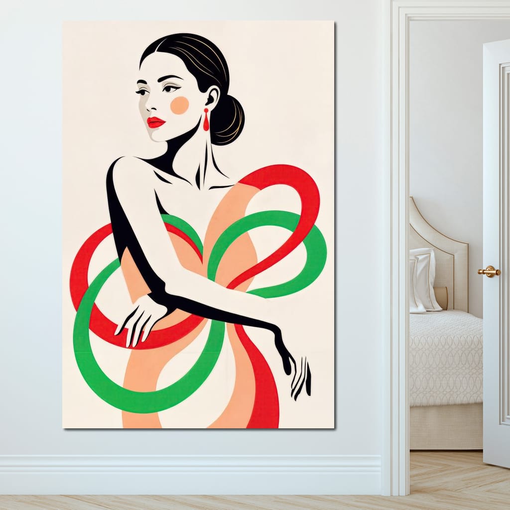 Deco Darling Canvas Wall Art