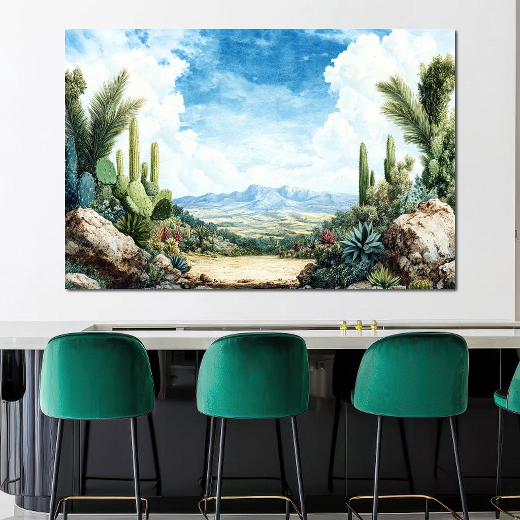 Desert Vista Dreams Alive Canvas Wall Art