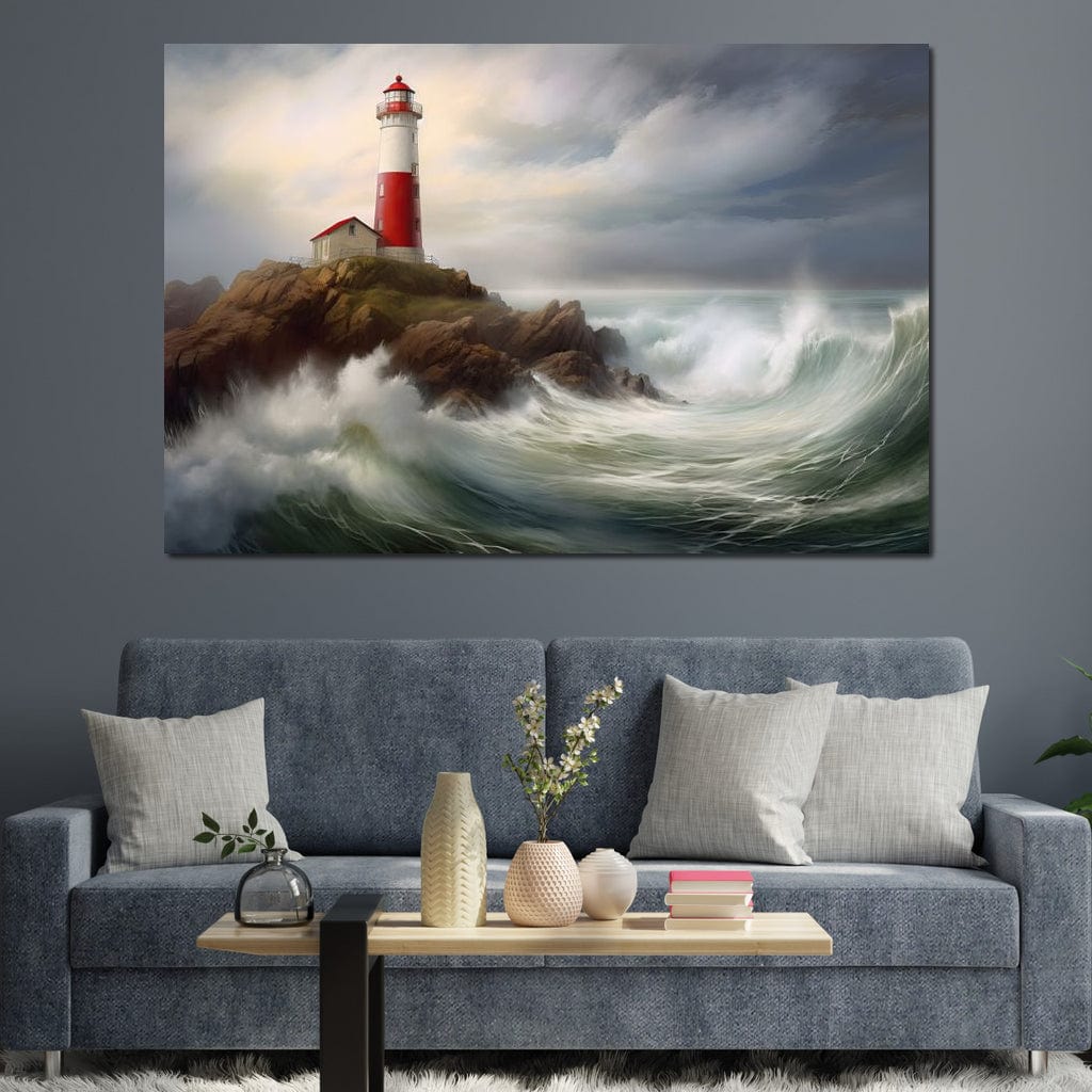Captivating Lighthouse Canvas Wall Art