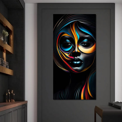 Female Portrait 085 Canvas Wall Art