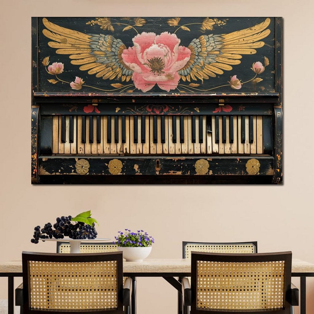Floral Music Collection 11 Canvas Wall Art
