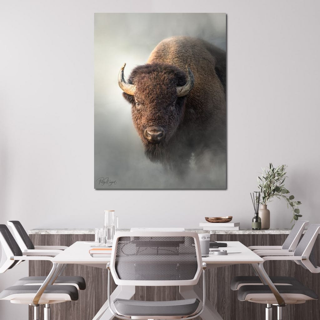 Bison 1 Canvas Wall Art