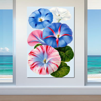 Morning Glory Reverie Canvas Wall Art